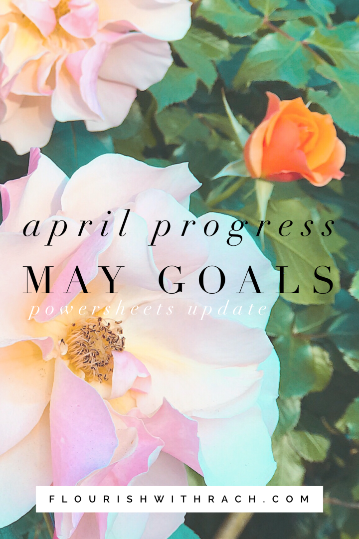 April Progress | May Goals 2019